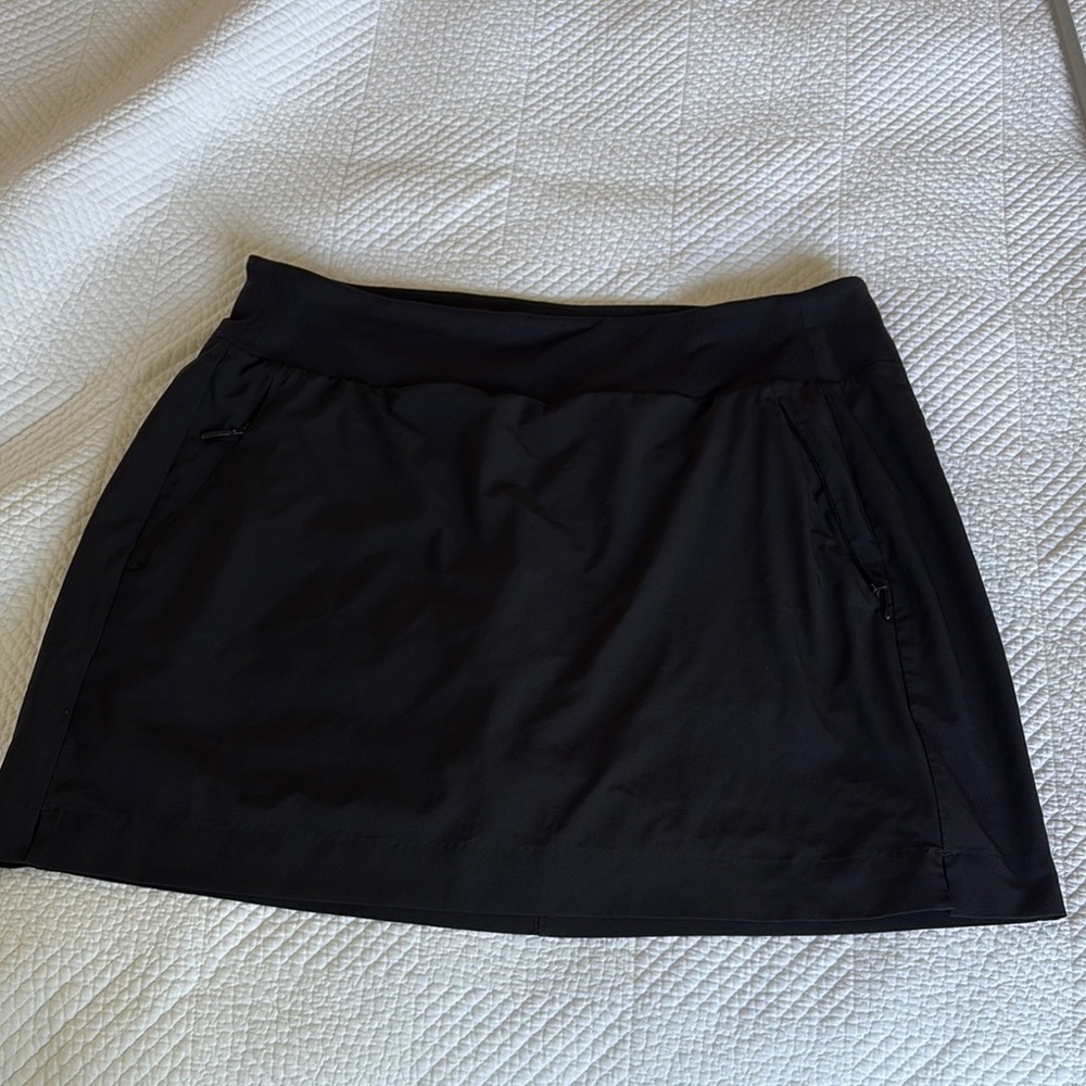 Athleta Black Skort